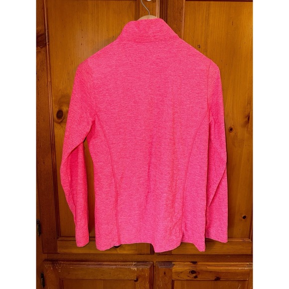 Magnolia Lane Tech Women's M Masters 1/4 Zip UPF 50 Pullover Golf Half 1/2 Pink - Picture 5 of 9
